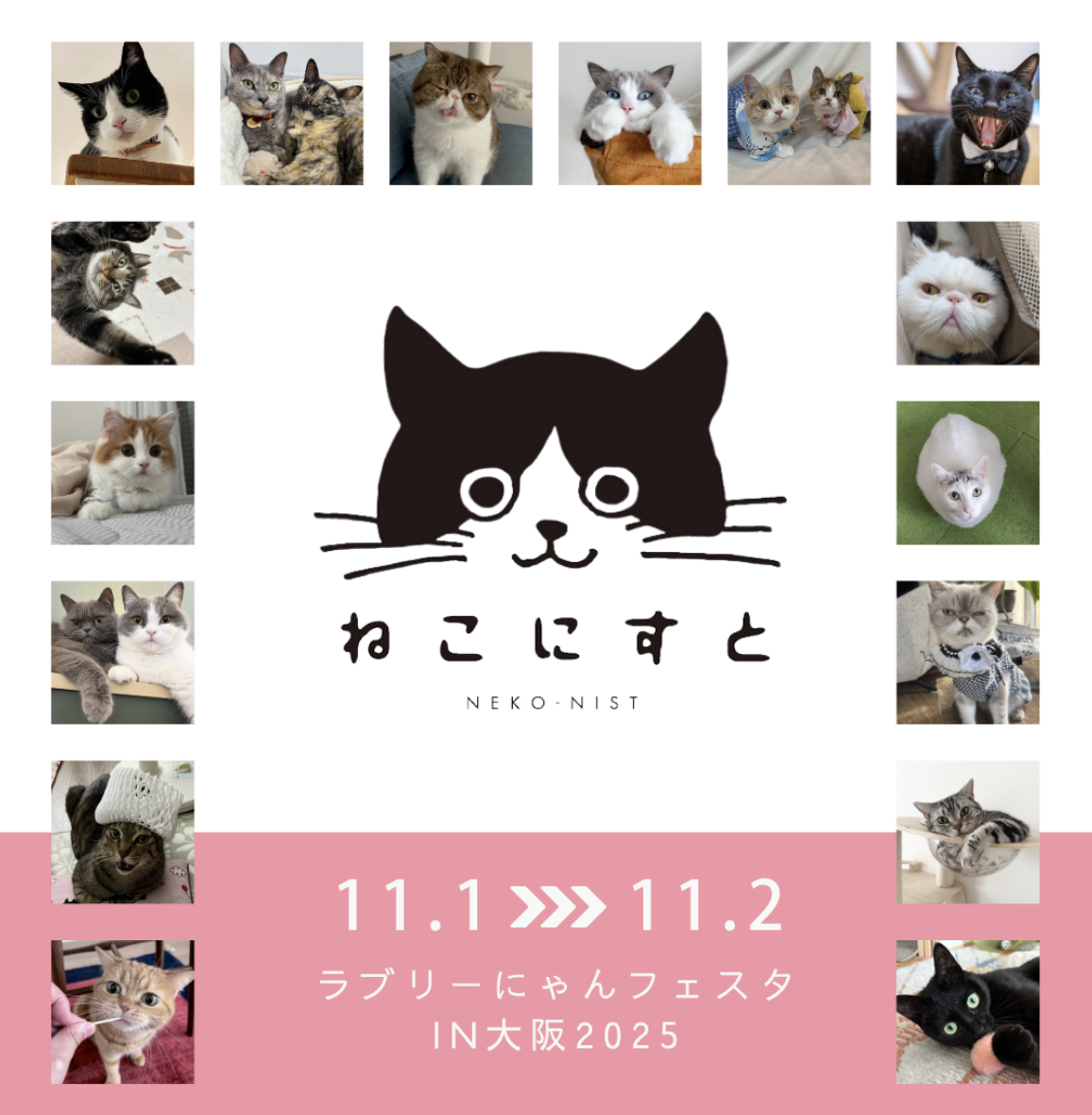 ねこにすと ラブリーにゃんフェスタin大阪2025 - ねこにすと